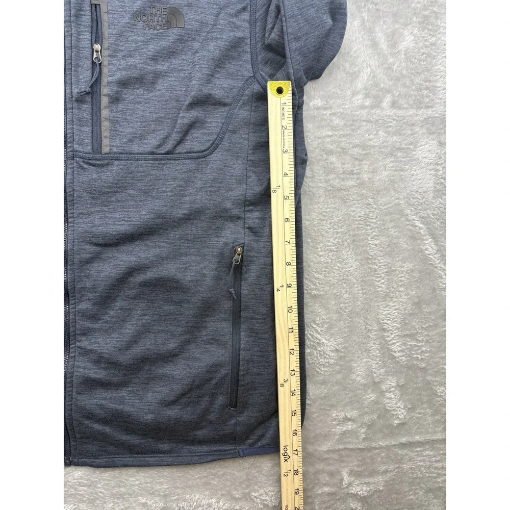 The North Face Men's Size Medium Grey Fleece Jacket 